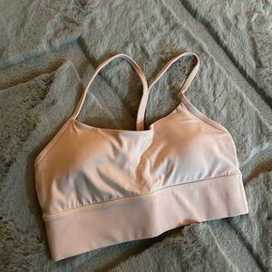 Lulu sports bra. Worn once like new. Size 6